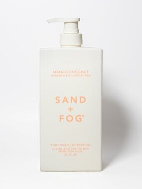 🆕 Sand + Fog 🥭 Mango Coconut Body Wash Shower Gel 32oz NEW!